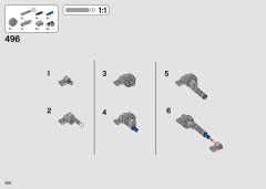 LEGO 42128 instructions page 308 – build guide