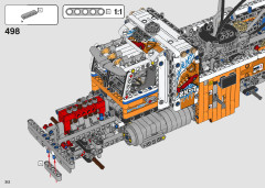 LEGO 42128 instructions page 312 – build guide