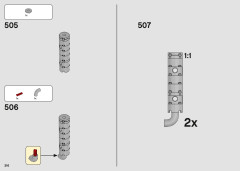 LEGO 42128 instructions page 316 – build guide