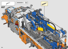 LEGO 42128 instructions page 404 – build guide
