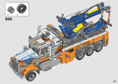 LEGO 42128 instructions page 409 – build guide