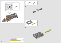 LEGO 42128 instructions page 6 – build guide