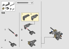 LEGO 42128 instructions page 64 – build guide