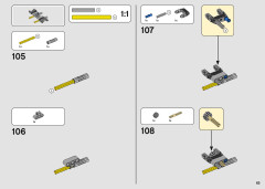 LEGO 42128 instructions page 65 – build guide