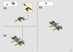 LEGO 42128 instructions page 67 – build guide