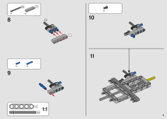 LEGO 42128 instructions page 9 – build guide
