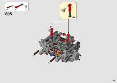 LEGO 42129 instructions page 123 – build guide