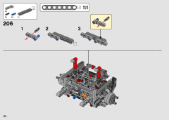 LEGO 42129 instructions page 124 – build guide