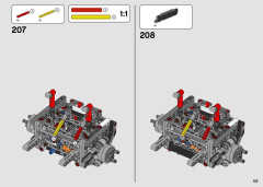 LEGO 42129 instructions page 125 – build guide