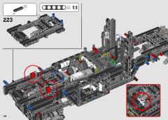 LEGO 42129 instructions page 134 – build guide
