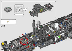 LEGO 42129 instructions page 194 – build guide