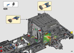 LEGO 42129 instructions page 249 – build guide