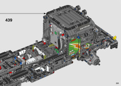 LEGO 42129 instructions page 255 – build guide