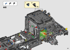 LEGO 42129 instructions page 257 – build guide