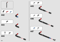 LEGO 42129 instructions page 258 – build guide
