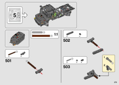 LEGO 42129 instructions page 279 – build guide