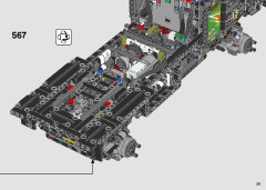 LEGO 42129 instructions page 311 – build guide