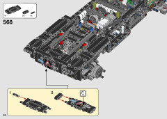 LEGO 42129 instructions page 312 – build guide