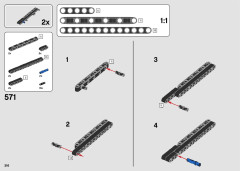 LEGO 42129 instructions page 316 – build guide