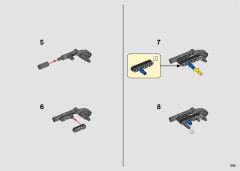 LEGO 42129 instructions page 343 – build guide