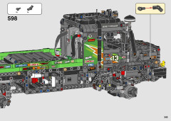 LEGO 42129 instructions page 345 – build guide