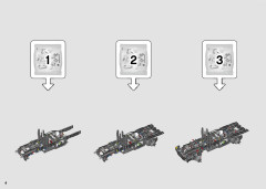 LEGO 42129 instructions page 4 – build guide