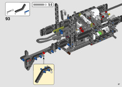 LEGO 42129 instructions page 67 – build guide