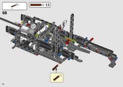 LEGO 42129 instructions page 72 – build guide
