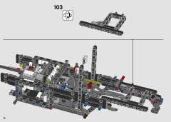 LEGO 42129 instructions page 74 – build guide