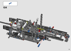 LEGO 42129 instructions page 75 – build guide