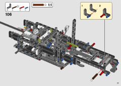 LEGO 42129 instructions page 77 – build guide