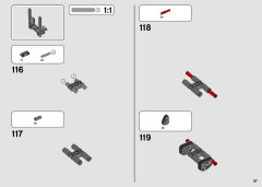LEGO 42129 instructions page 87 – build guide