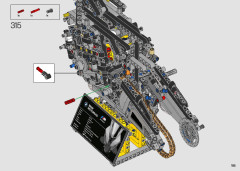 LEGO 42130 instructions page 185 – build guide