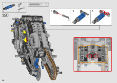 LEGO 42130 instructions page 190 – build guide