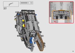 LEGO 42130 instructions page 191 – build guide