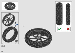 LEGO 42130 instructions page 202 – build guide