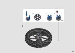 LEGO 42130 instructions page 203 – build guide