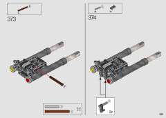 LEGO 42130 instructions page 229 – build guide