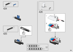 LEGO 42130 instructions page 255 – build guide