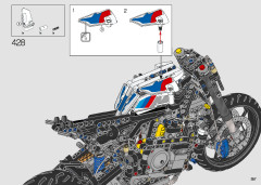 LEGO 42130 instructions page 257 – build guide