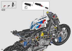 LEGO 42130 instructions page 258 – build guide