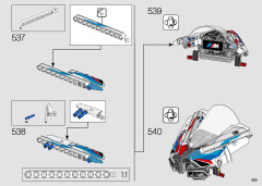 LEGO 42130 instructions page 303 – build guide