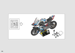 LEGO 42130 instructions page 306 – build guide