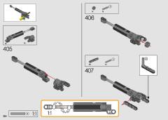 LEGO 42131 instructions page 304 – build guide