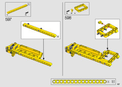 LEGO 42131 instructions page 437 – build guide