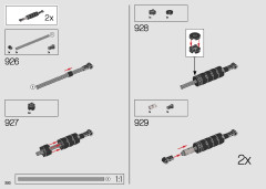 LEGO 42131 instructions page 200 – build guide