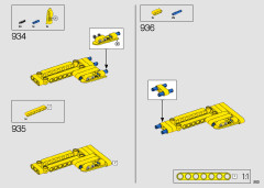 LEGO 42131 instructions page 203 – build guide