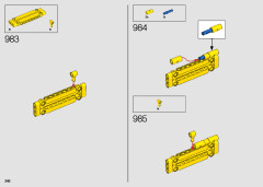 LEGO 42131 instructions page 246 – build guide