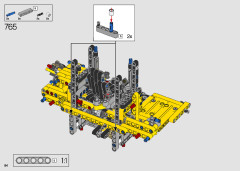 LEGO 42131 instructions page 84 – build guide