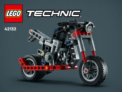 LEGO 42132 instructions page 1 – build guide